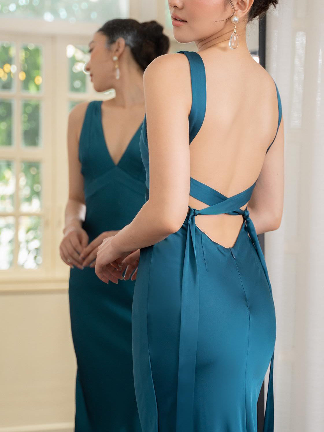 Backless Strappy Maxi Dress | Ideal for Spring & Summer