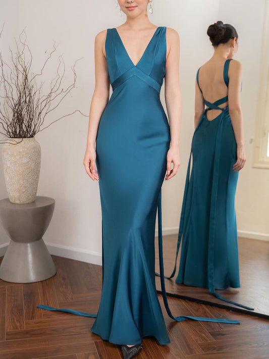 Backless Strappy Maxi Dress | Ideal for Spring & Summer