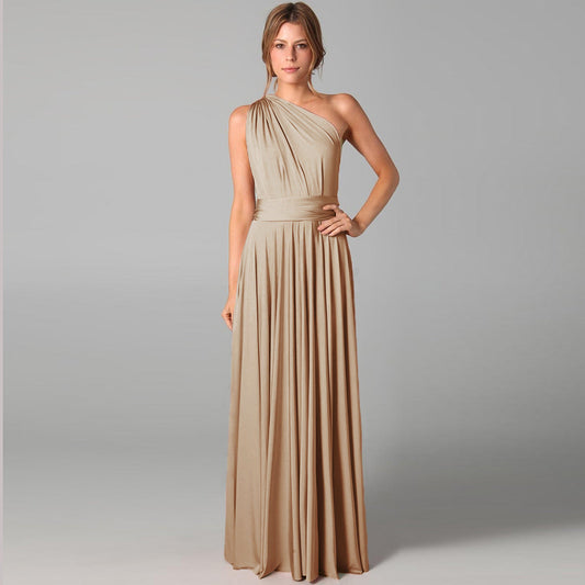 Lace-Up Dress with High Elastic Polyester | Ideal for Spring and Summer