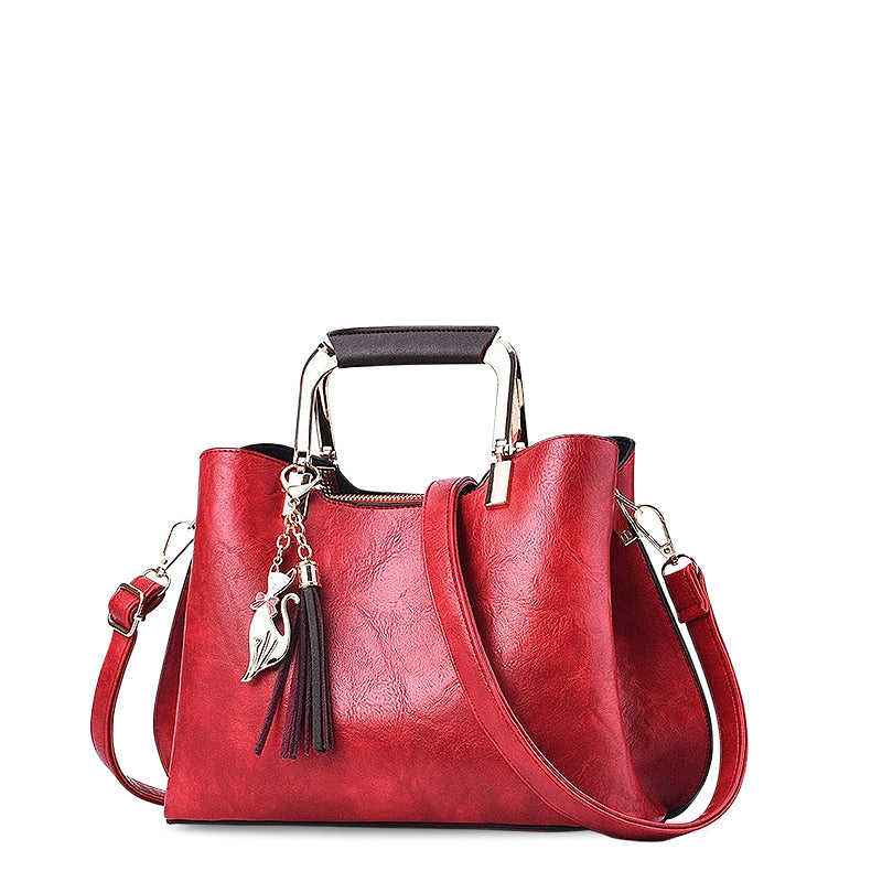 Handbag Made of Vegan Leather with Several Compartments | Ideal for all seasons